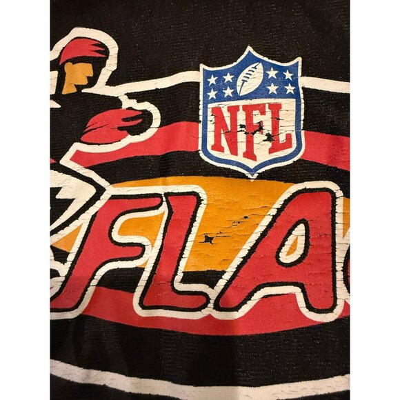 NFL Steelers Reversible Flag Football Jersey With BOOMER Name Black & White Mesh - Picture 5 of 13